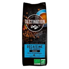 Destination Kaffe Deca koffeinfri bønner - Økologisk - 250 g.