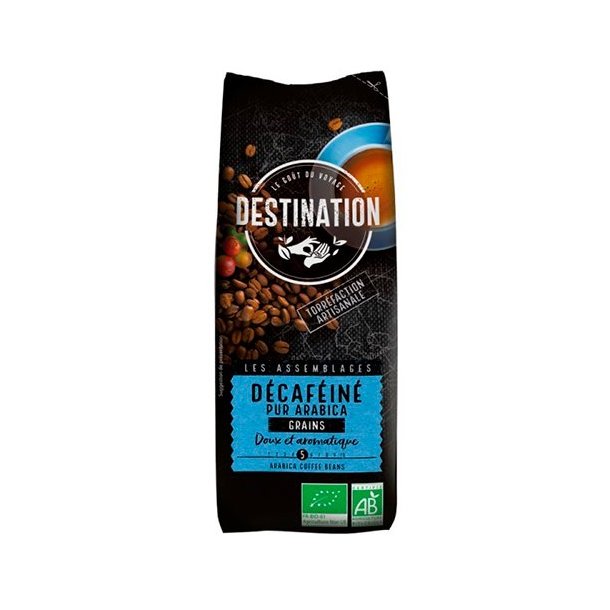 Destination Kaffe Deca koffeinfri bnner - kologisk - 250 g.