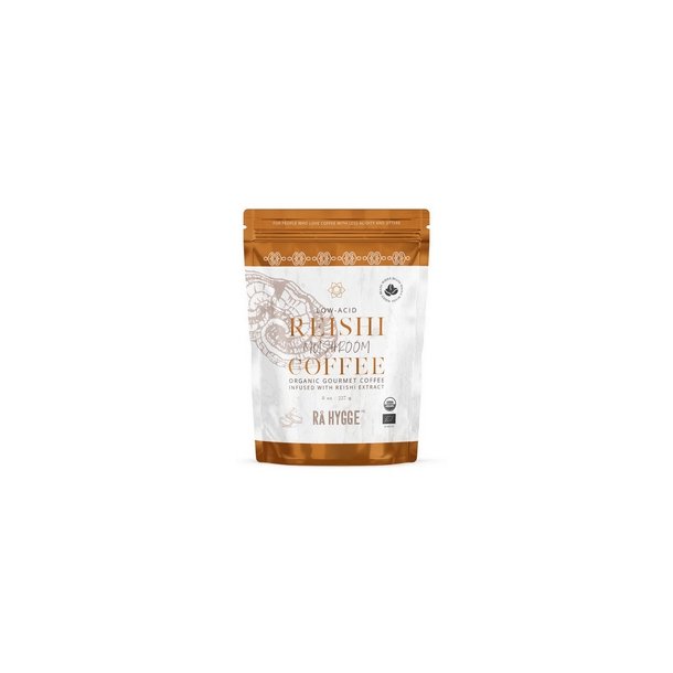 Rhygge Sverige Kaffe m Reishi svampeekstrakt - hele bnner  -  227 g.