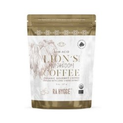 Rhygge Sverige Kaffe m Lion's Mane svampeekstrakt - hele bnner  - 227 g.