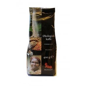 Solhjulets Kaffe Uganda - Formalet - Økologisk  - 400 gr.