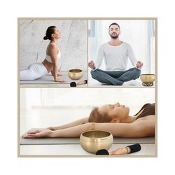 Avanda Klangsklest med skl, klle, pude og pose -  13,5 cm.