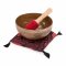 Bodhi Tibetansk hndlavet Klangskl med Skrifttegn og Tara-Ornament -  19 cm.