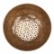 Bodhi Tibetansk hndlavet Klangskl med Flower of Life indgravering -  23 cm.