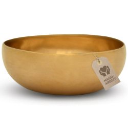 Tibetansk Klangskl til hovedomrdet - Rund -  12 cm.