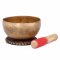 Bodhi Tibetansk hndlavet Klangskl med Buddha indgraveringer -  11 cm.