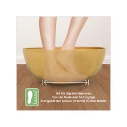 Tibetansk Klangskl til fodmassage og klangbad