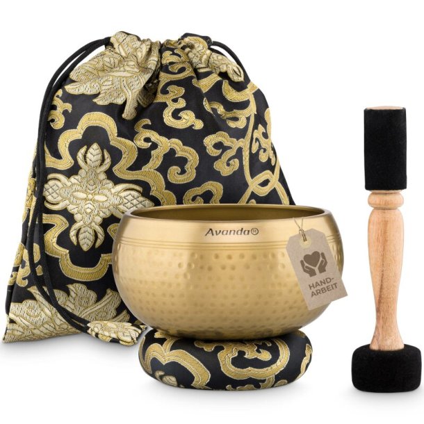 Avanda Klangsklest med skl, klle, pude og pose -  13,5 cm.