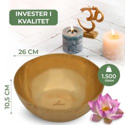 Tibetansk Klangsk�l - � 26 cm.