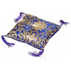 Pude til Klangskl med blomstermotiv - Bl