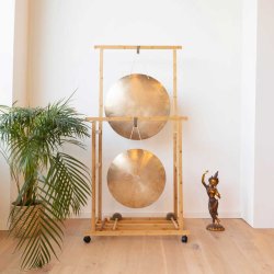 Bodhi Gong i messing inkl. filtk�lle - F�s i flere st�rrelser
