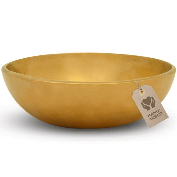 Tibetansk Klangskl til hovedomrdet - Flad -  10 cm.