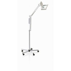 Luplampe 5D Quadra p fod/til bord - 5 x forstrrelse med UV-lys