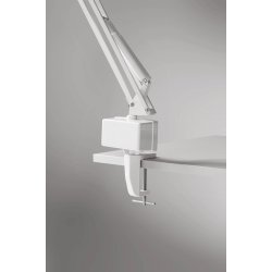 Luplampe 5D Quadra p fod/til bord - 5 x forstrrelse med UV-lys