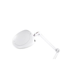 Luplampe 5D Fly p fod/til bord - 5 x forstrrelse med hvidt lys