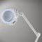 Luplampe 5D LED Light p fod/til bord - 5 x forstrrelse med LED lys
