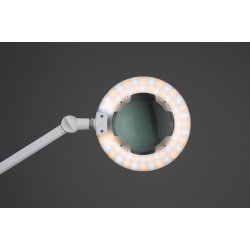 Luplampe 5D LED Air Touch til bordmontering - 5 x forstrrelse med LED lys