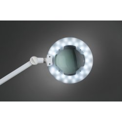 Luplampe 5D LED Air Touch til bordmontering - 5 x forstrrelse med LED lys