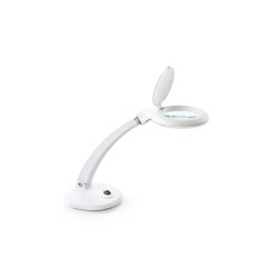 Luplampe 5D bordlampe - 5 x forstrrelse med LED lys