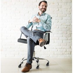 Hjul til arbejdsstole/kontorstole - Egner sig til fliser og parket - 10x22 mm. - 5 stk.