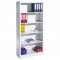 Bogreol med 4 justerbare hylder - 195 x 70 x 40 cm.