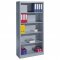 Bogreol med 4 justerbare hylder - 195 x 70 x 40 cm.