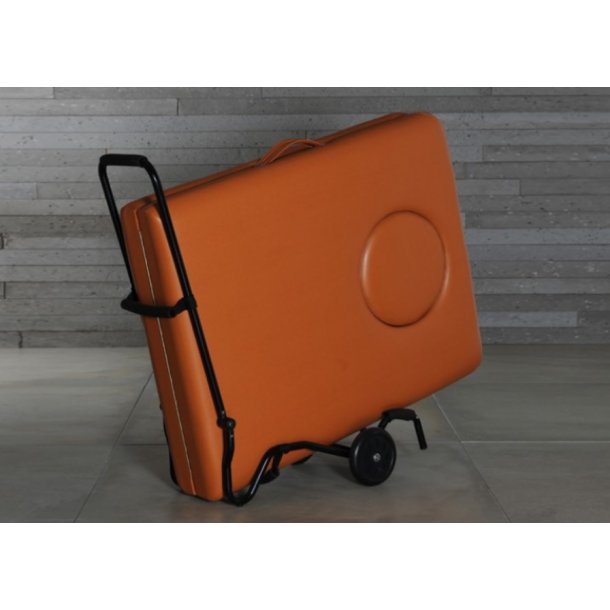 Transporttrolley til foldbare massagebrikse
