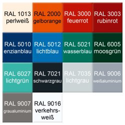 Arkivskab med skydelger og ls (Fs i flere farver) - 100 x 120 x 40 cm.