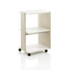 Trolly Natural Spa Rullebord med hylder - Neutral