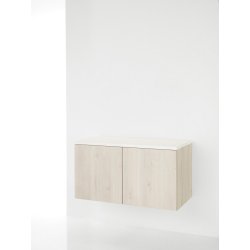 Volo Natural Vghngt Skab - 90x50x46cm. - Neutral