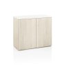 Solido Natural V�gh�ngt Skab - 90x46x50cm. - Neutral