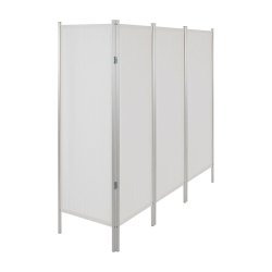 4-Fljet Foldevg til afskrmning - 165x204 cm.