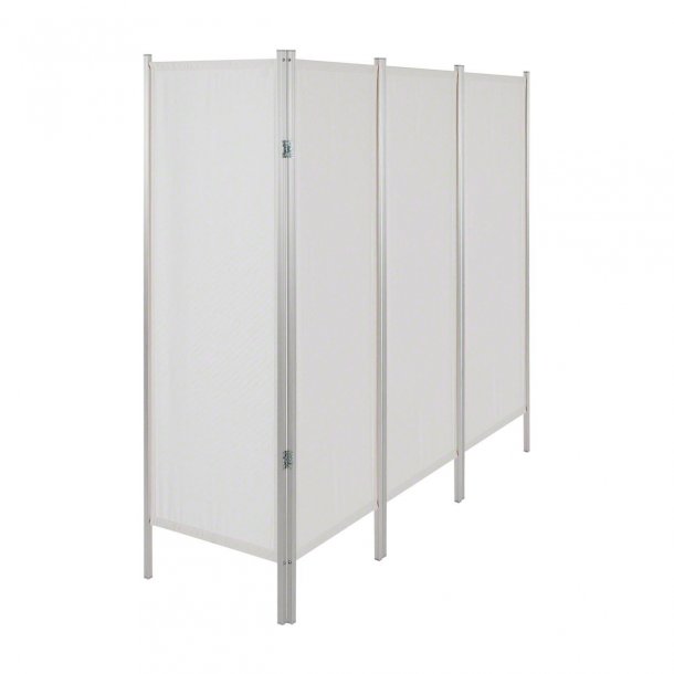 4-Fljet Foldevg til afskrmning - 165x204 cm.