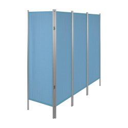 4-Fljet Foldevg til afskrmning - 165x204 cm.