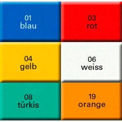 6-Fljet Foldevg til afskrmning - Vgmontage - 165x180 cm.