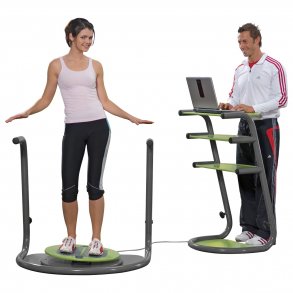 MFT S3-Check Station med disc og sikkerhedsgelænder med bund