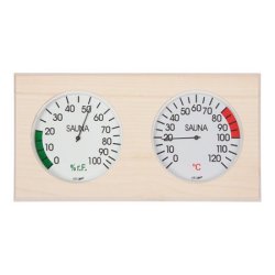 Sauna Klimastation med termometer og hygrometer