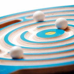 Trackboard Labyrint med 3 kugler