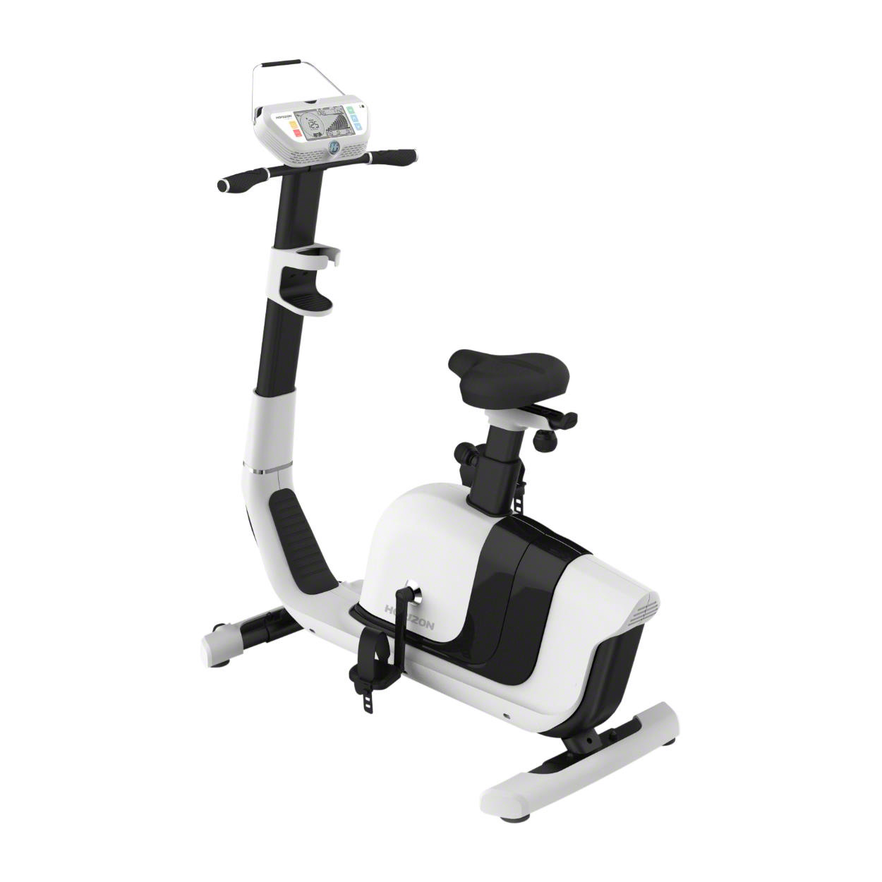 Køb Horizon Fitness Ergometer Comfort Motionscykel Med elegant design, lavt design, ergonomiske håndtag, komfortabel ergo-saddel