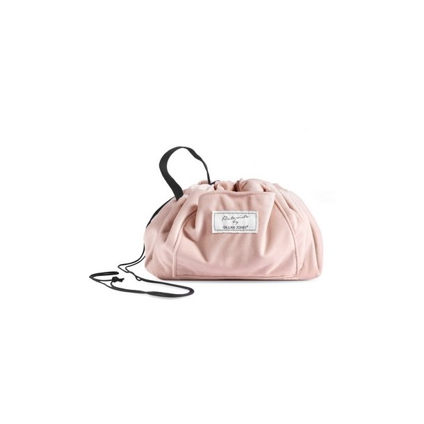 Gillian Jones Pull and pack bag - rosa velour
