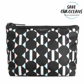 Gillian Jones Toilettaske med med geometrisk print