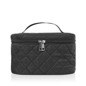 Studio Beautyboks i quilted nylon - Sort