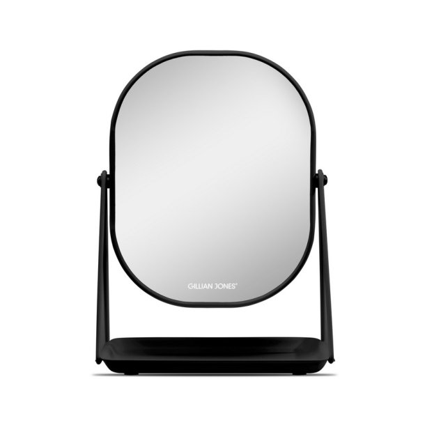 Gillian Jones Bordspejl med bakke 3 x forstrrelse - Sort