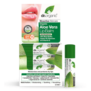 Dr. Organic Aloe Vera Lbepomade - 5,7 ml.