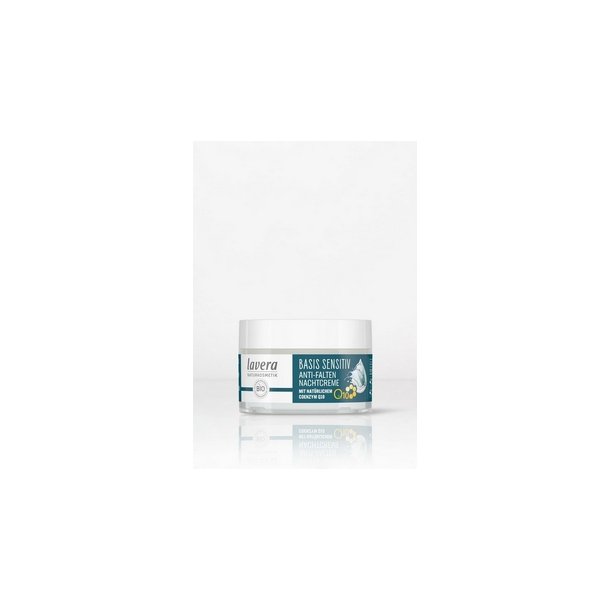 Lavera Naturkosmetik Night Cream Q10 Basis Sensitiv - 50 ml.