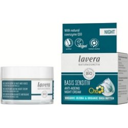 Lavera Naturkosmetik Night Cream Q10 Basis Sensitiv - 50 ml.