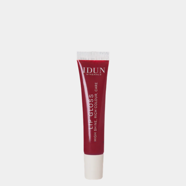 IDUN Minerals Lipgloss, Marleen 007 Hindbrrd, Vegansk - 6 ml.