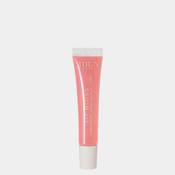 IDUN Minerals Lipgloss, Agnes 017 Lyserd, Vegansk - 6 ml.