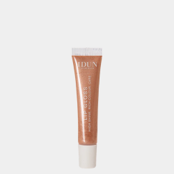 IDUN Minerals Lipgloss, Ronja 018 Gyldenbrun, Vegansk - 6 ml.