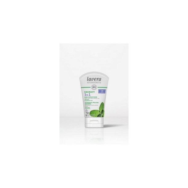 Lavera Naturkosmetik 3 in 1 Wash-Scrub-Mask - 125 ml.